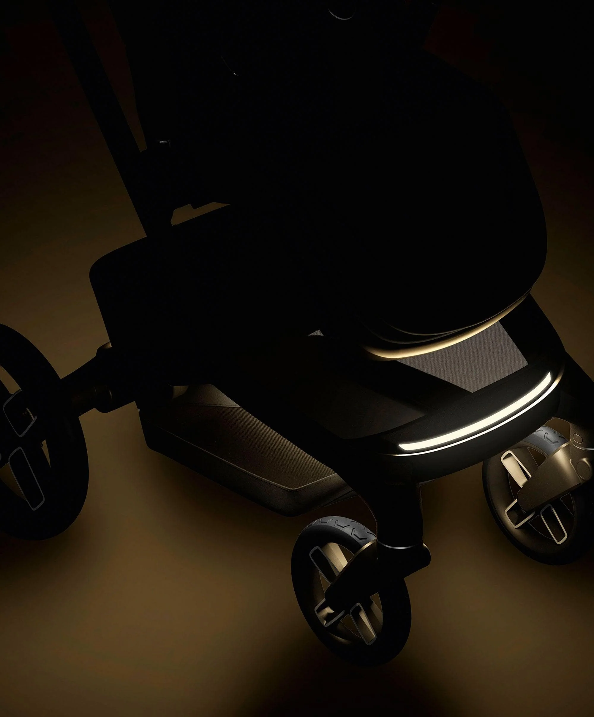 Maxi-Cosi Fame Pushchair & Carrycot - Truffle with Black Wheels - Image 10