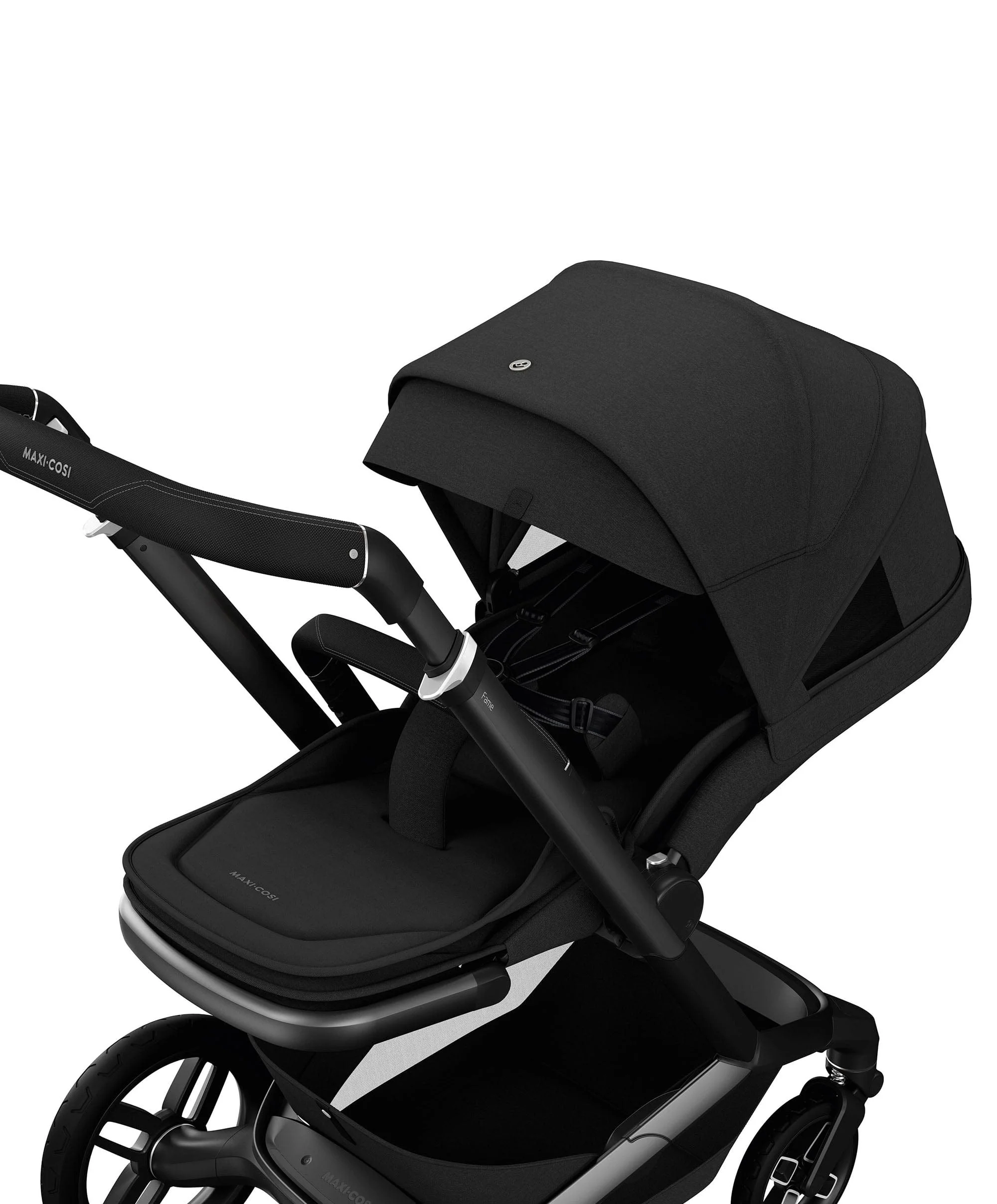 Maxi-Cosi Fame Premium Pushchair Bundle with Pebble 360 Pro 2 Car Seat & Base – Black with Black Wheels - Image 5