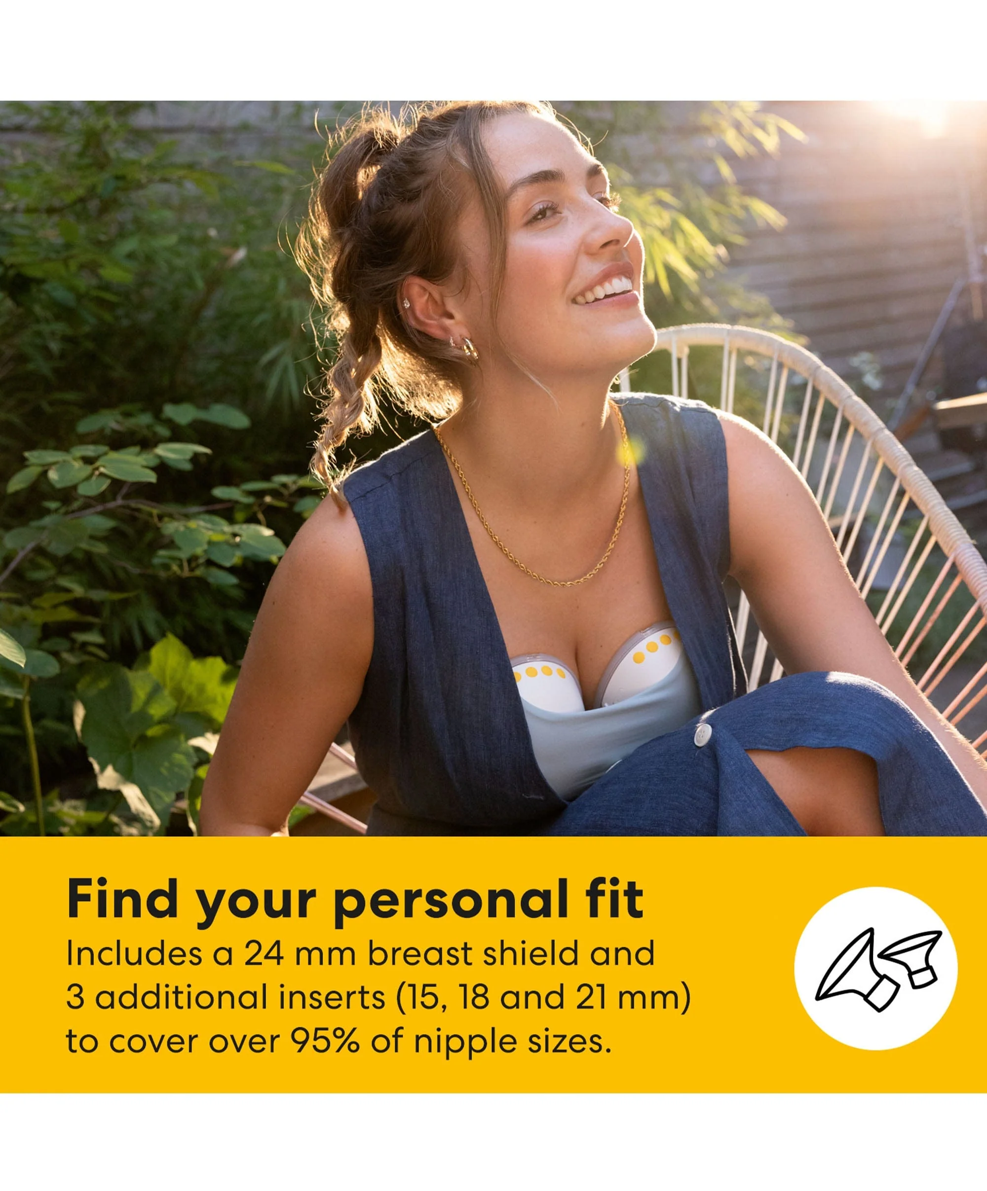 Medela Motion InBra™ Single Electric Wearable Breast Pump - Image 8