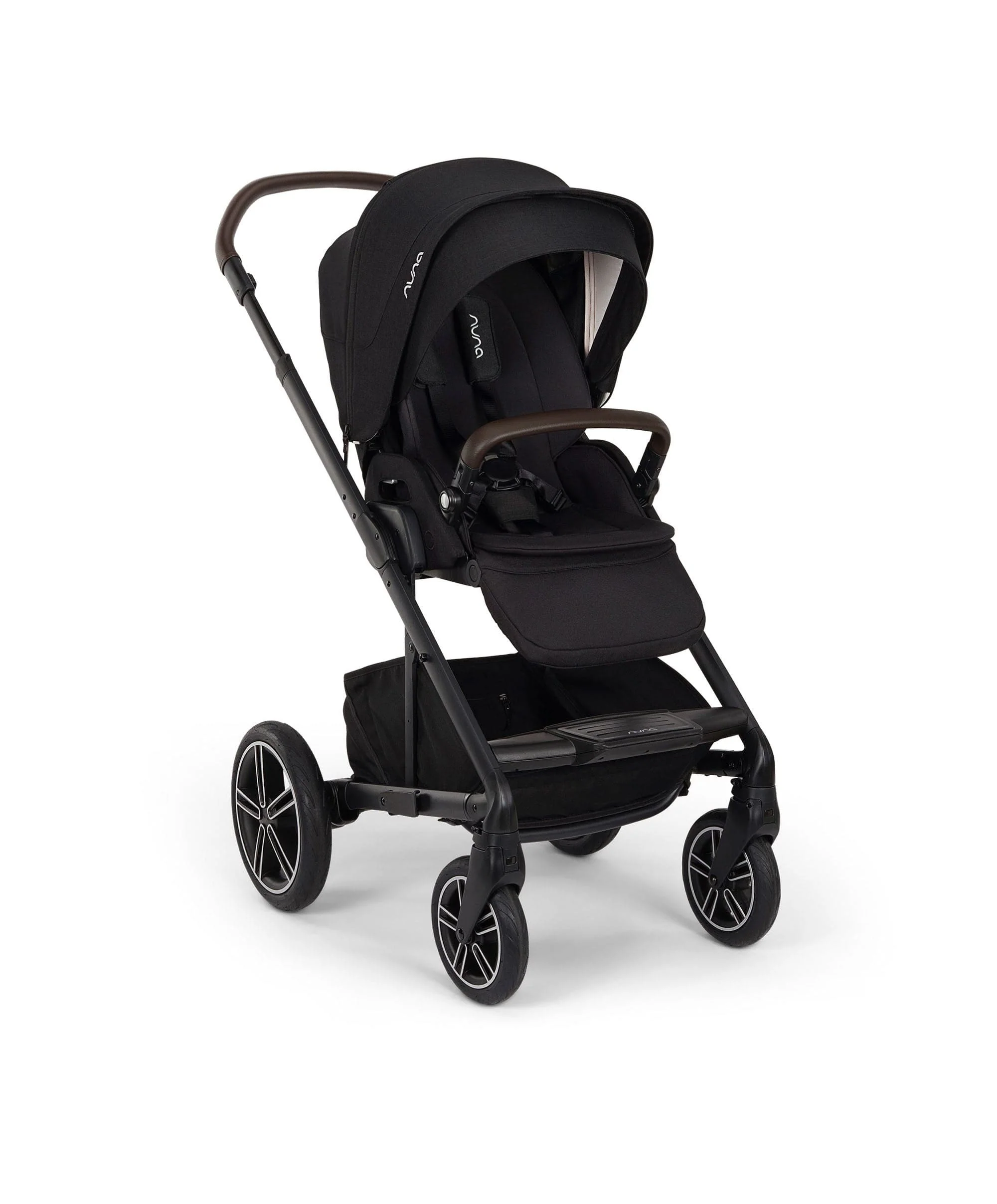 Nuna Mixx Next Pushchair Bundle With Arra Flex Car Seat & Base - Caviar - Image 2