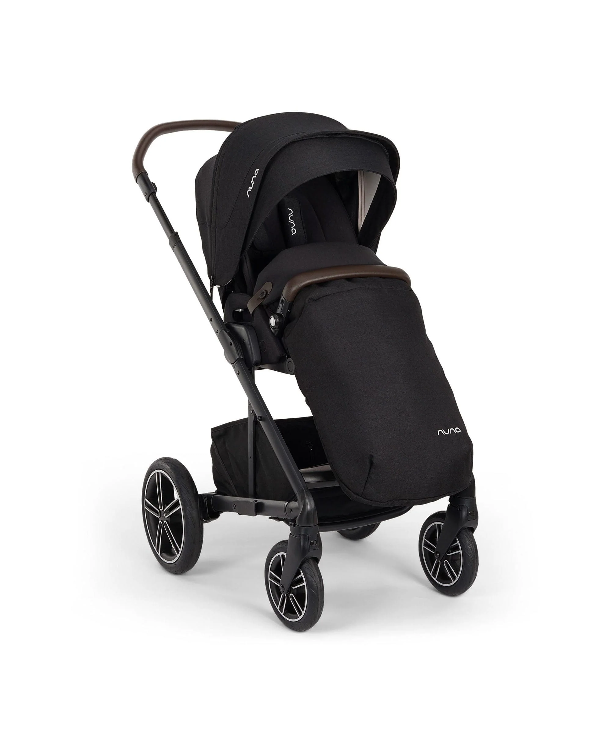 Nuna Mixx Next Pushchair Bundle With Arra Flex Car Seat & Base - Caviar - Image 3