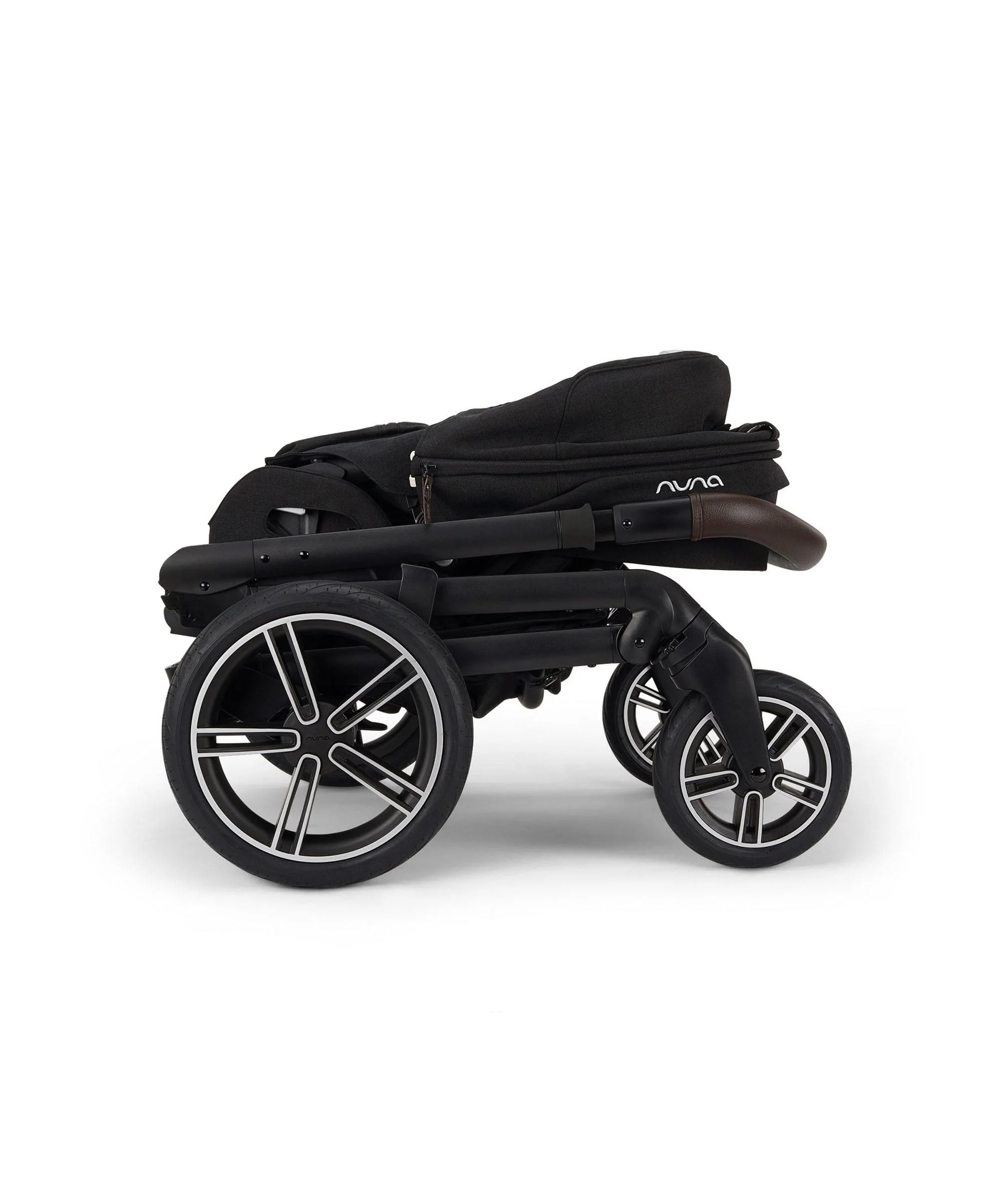 Nuna Mixx Next Pushchair Bundle With Arra Flex Car Seat & Base - Caviar - Image 6