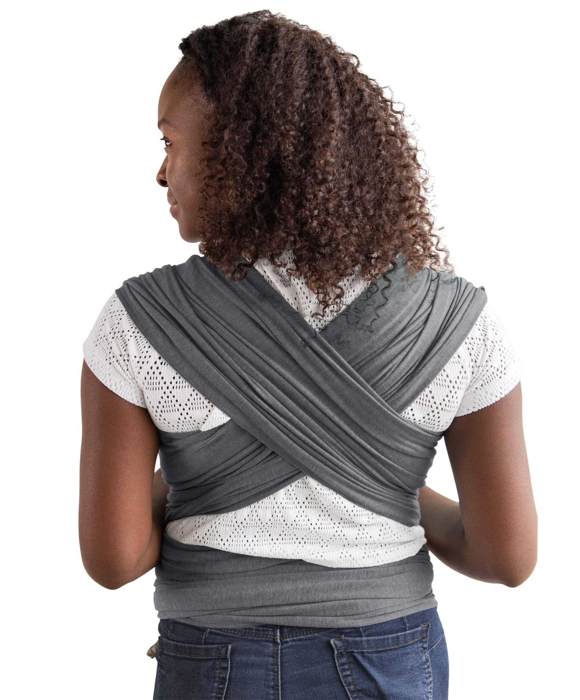 Moby Elements Wrap Baby Carrier - Asphalt - Image 5