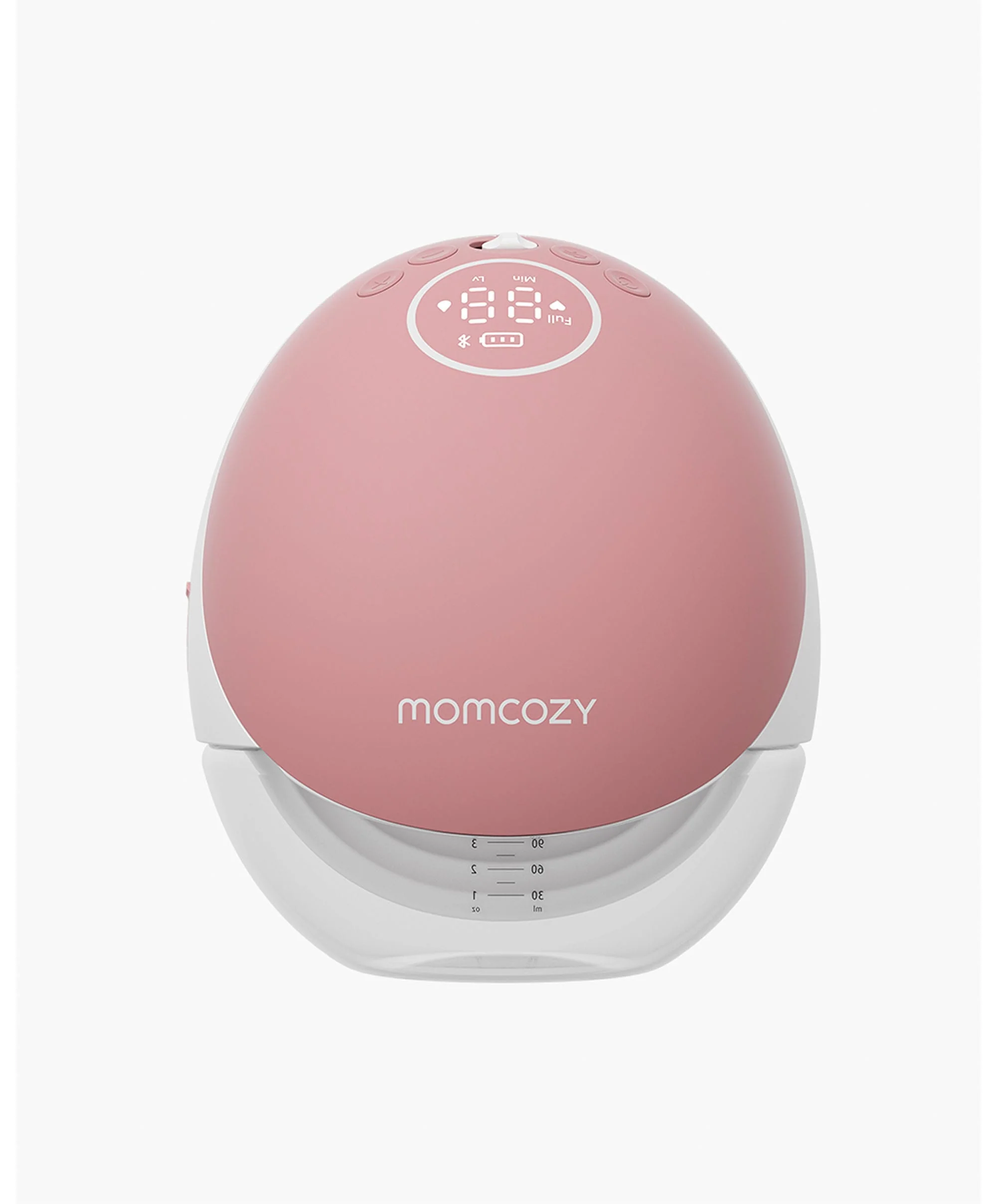 Momcozy M9 Single Breast Pump - White/Pink - Image 2