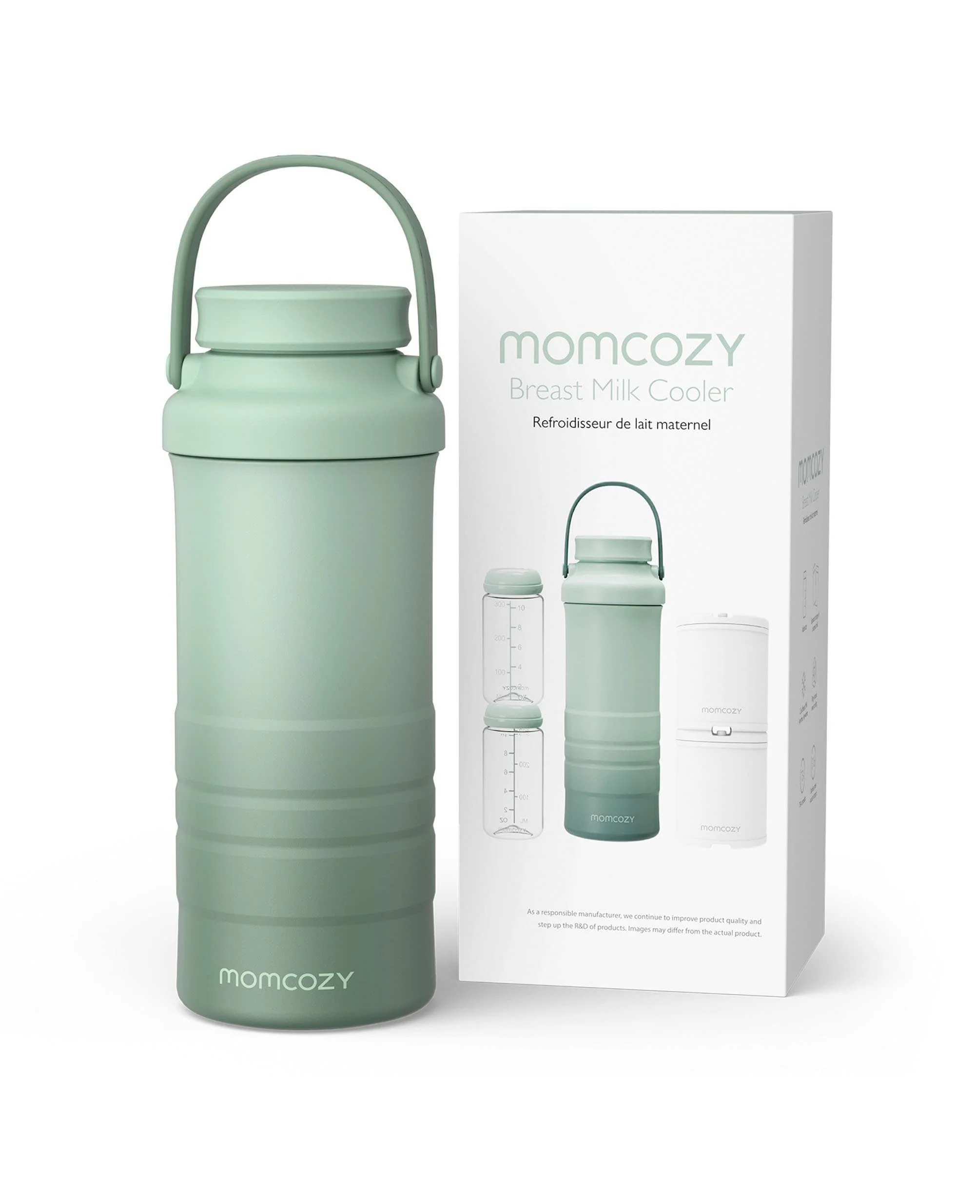 Momcozy Portable Breast Milk Cooler - Green