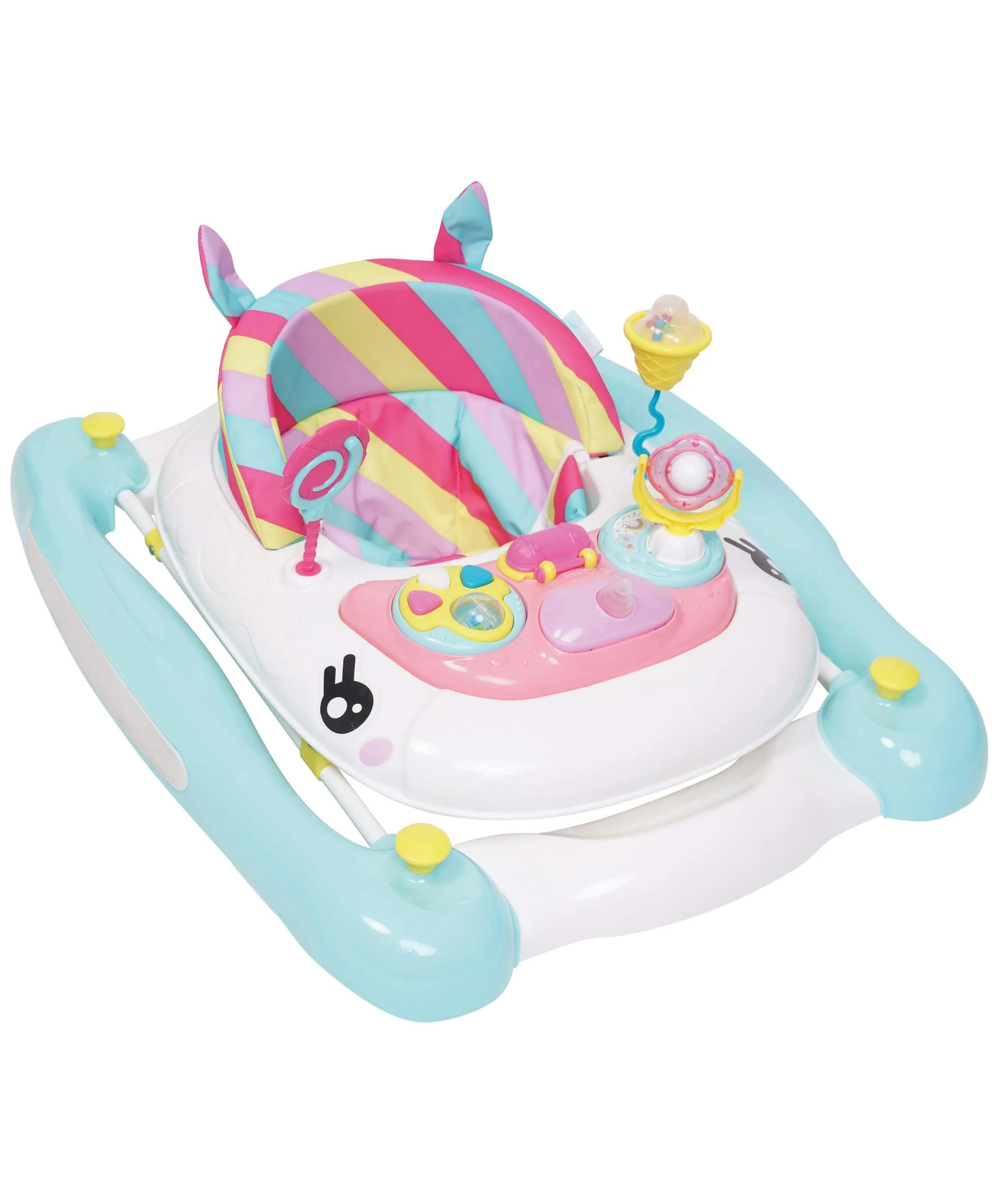 Mychild 2-in-1 Walker/Rocker - Rainbow - Image 4