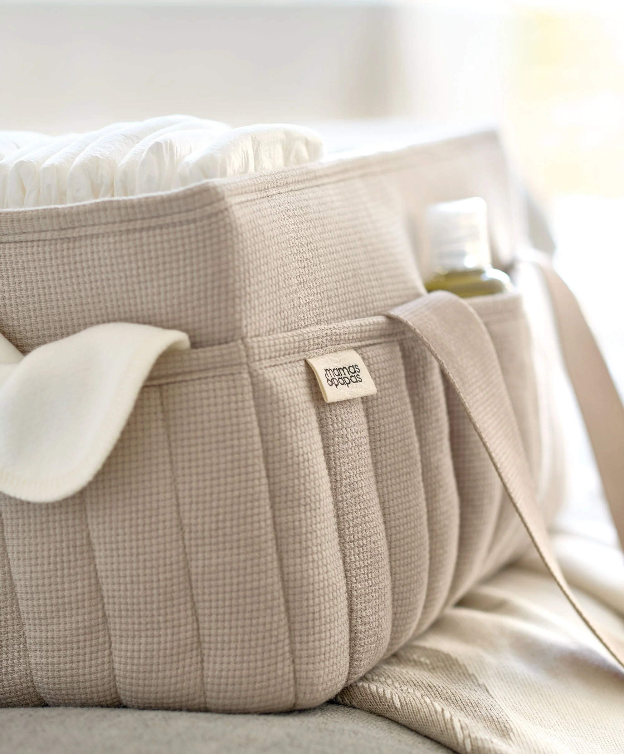 Nappy Caddy - Cashmere Waffle - Image 2