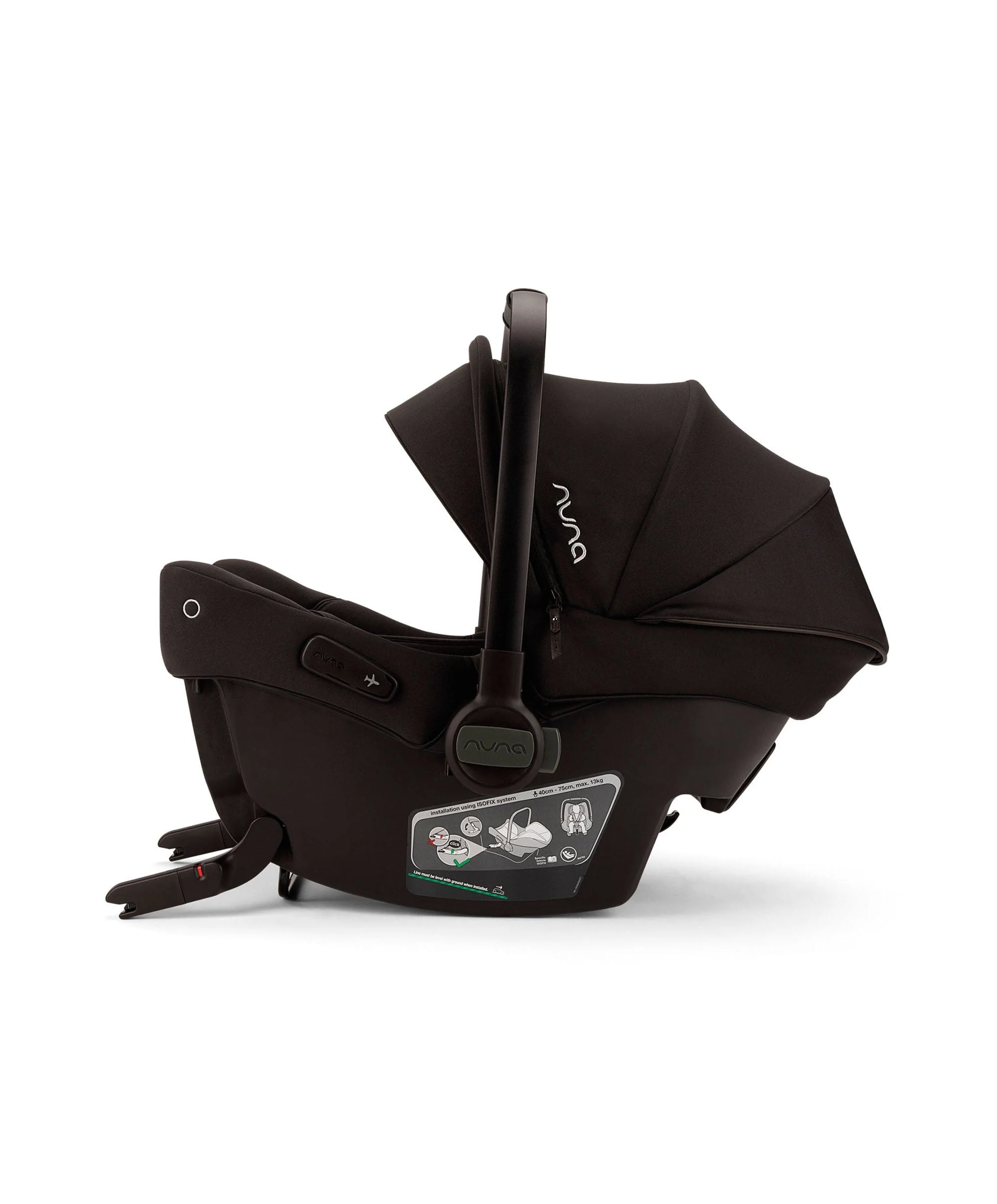 Nuna PIPA Urbn Car Seat – Caviar - Image 5