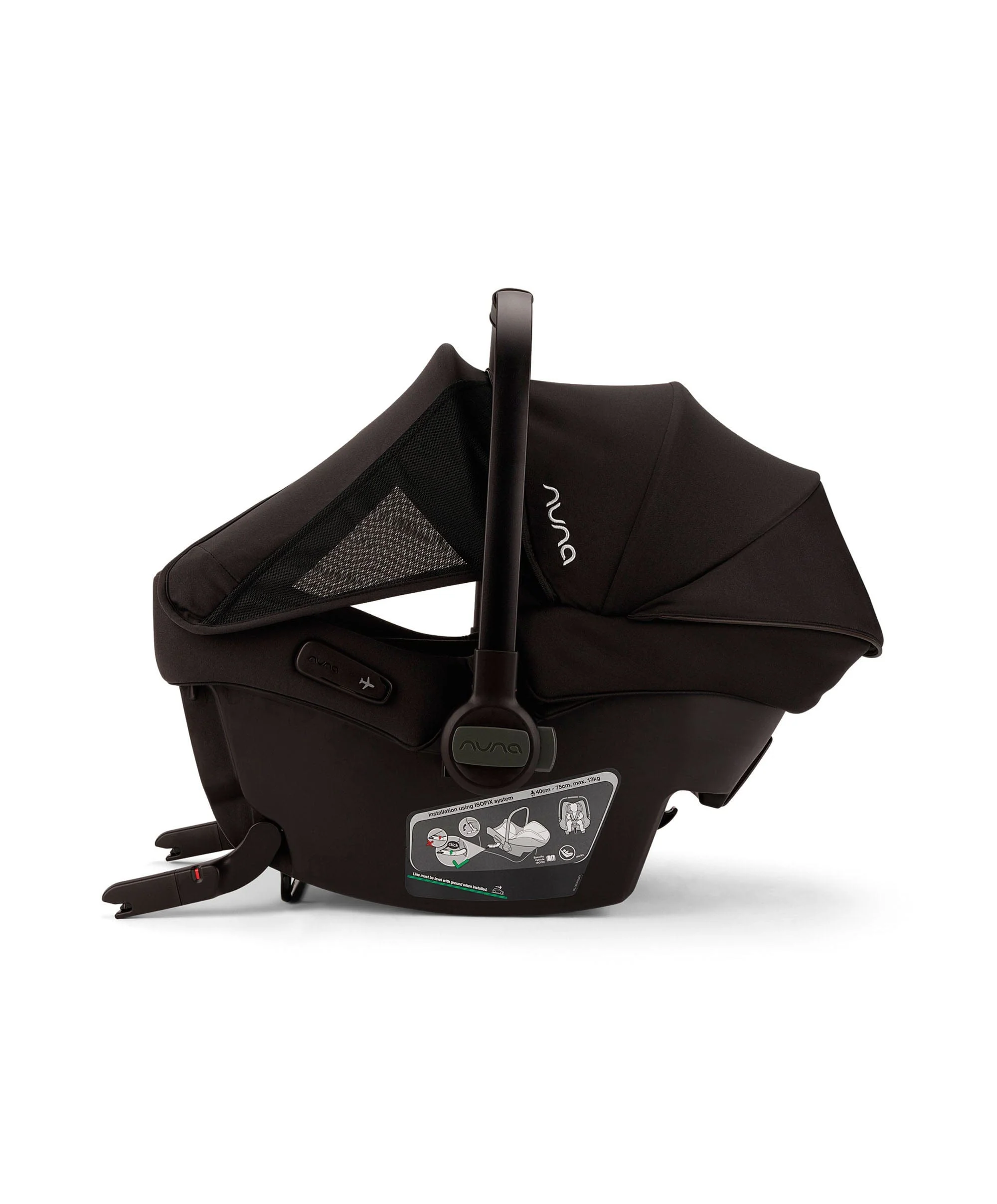 Nuna PIPA Urbn Car Seat – Caviar - Image 6