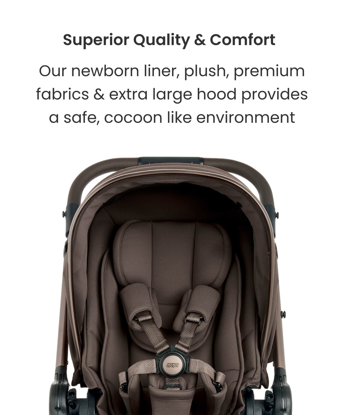 Ocarro 2 Complete Pushchair Bundle with Maxi-Cosi Pebble 360 Pro² Car Seat & Base (9 Pieces) - Crema - Image 16