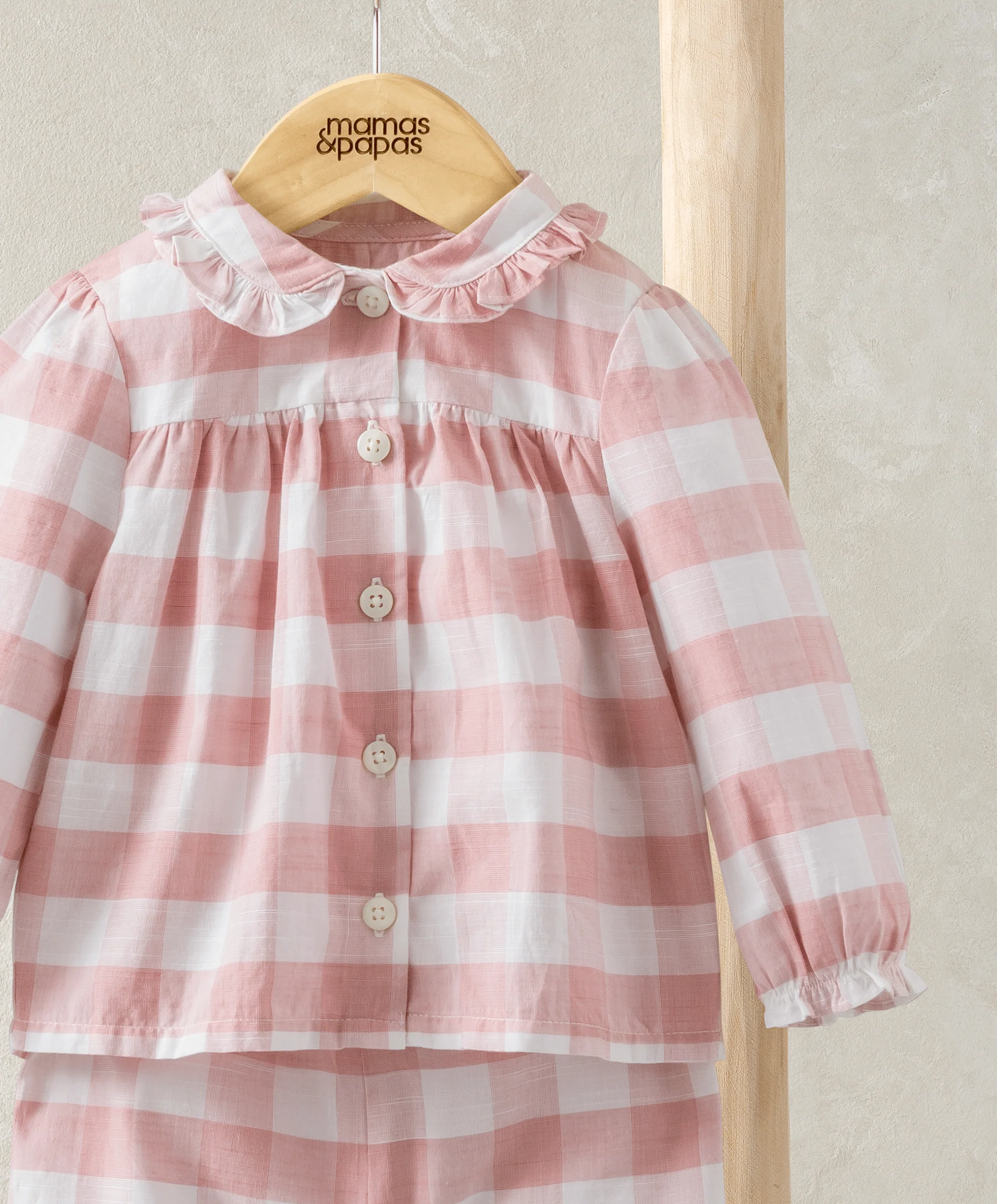 Gingham Pyjamas - Pink Checks - Image 2