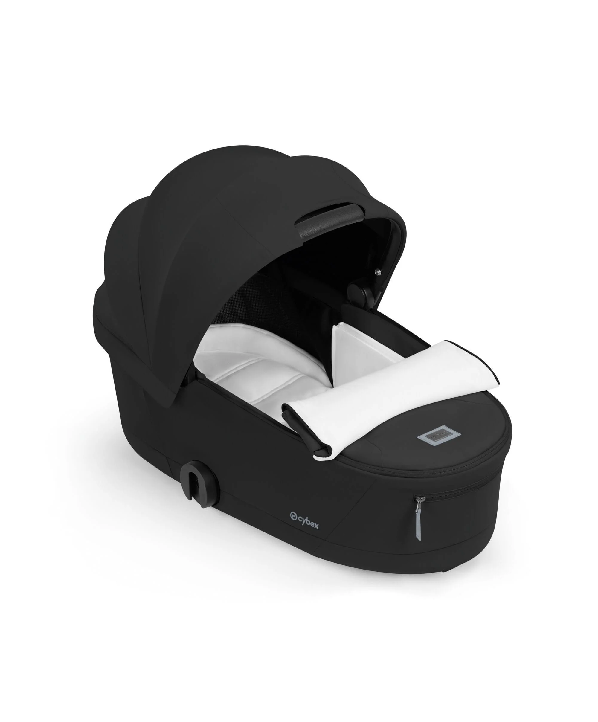 Cybex Priam Pushchair & Carrycot Bundle with Cybex Cloud T i-Size Rotating Baby Car Seat & Base - Sepia Black - Image 11