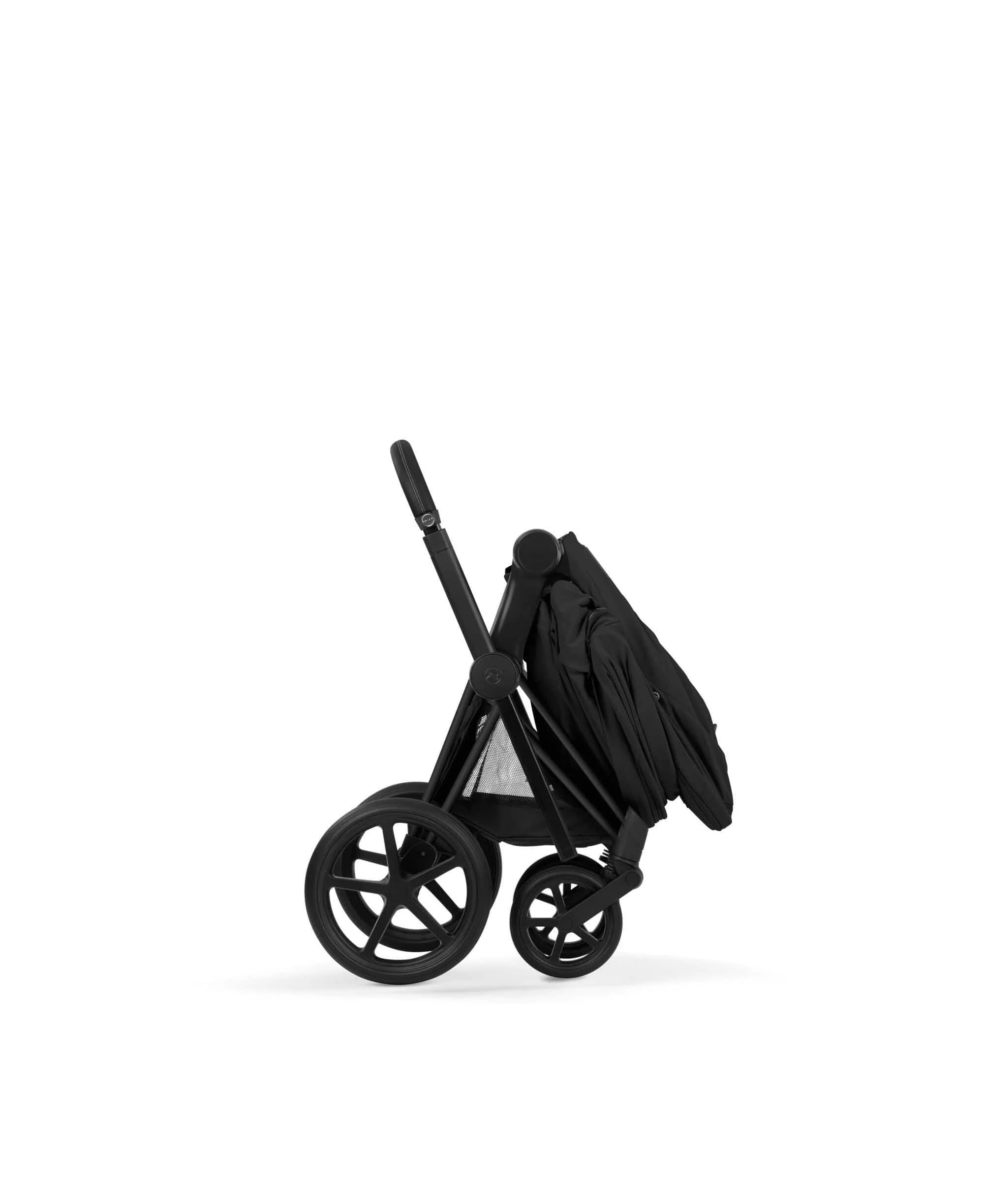 Cybex Priam Pushchair & Carrycot Bundle with Cybex Cloud T i-Size Rotating Baby Car Seat & Base - Sepia Black - Image 15