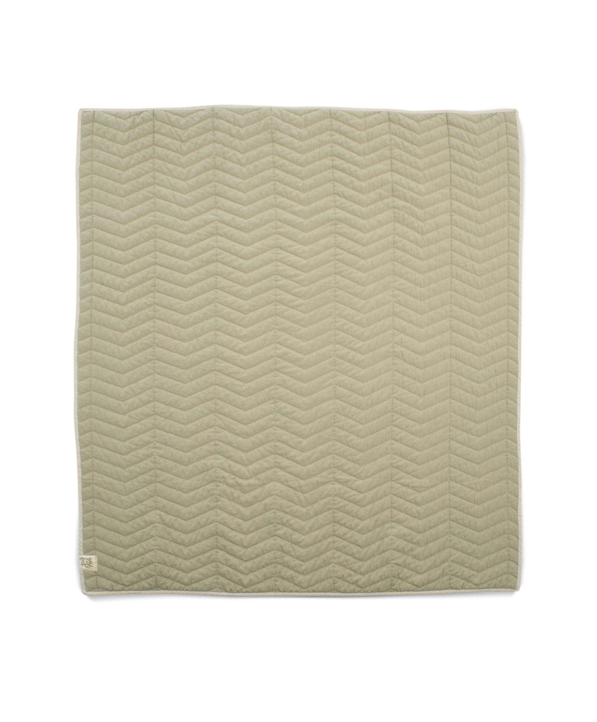 Quilt (3.0 Tog) - Sage green/Neutral - Image 6