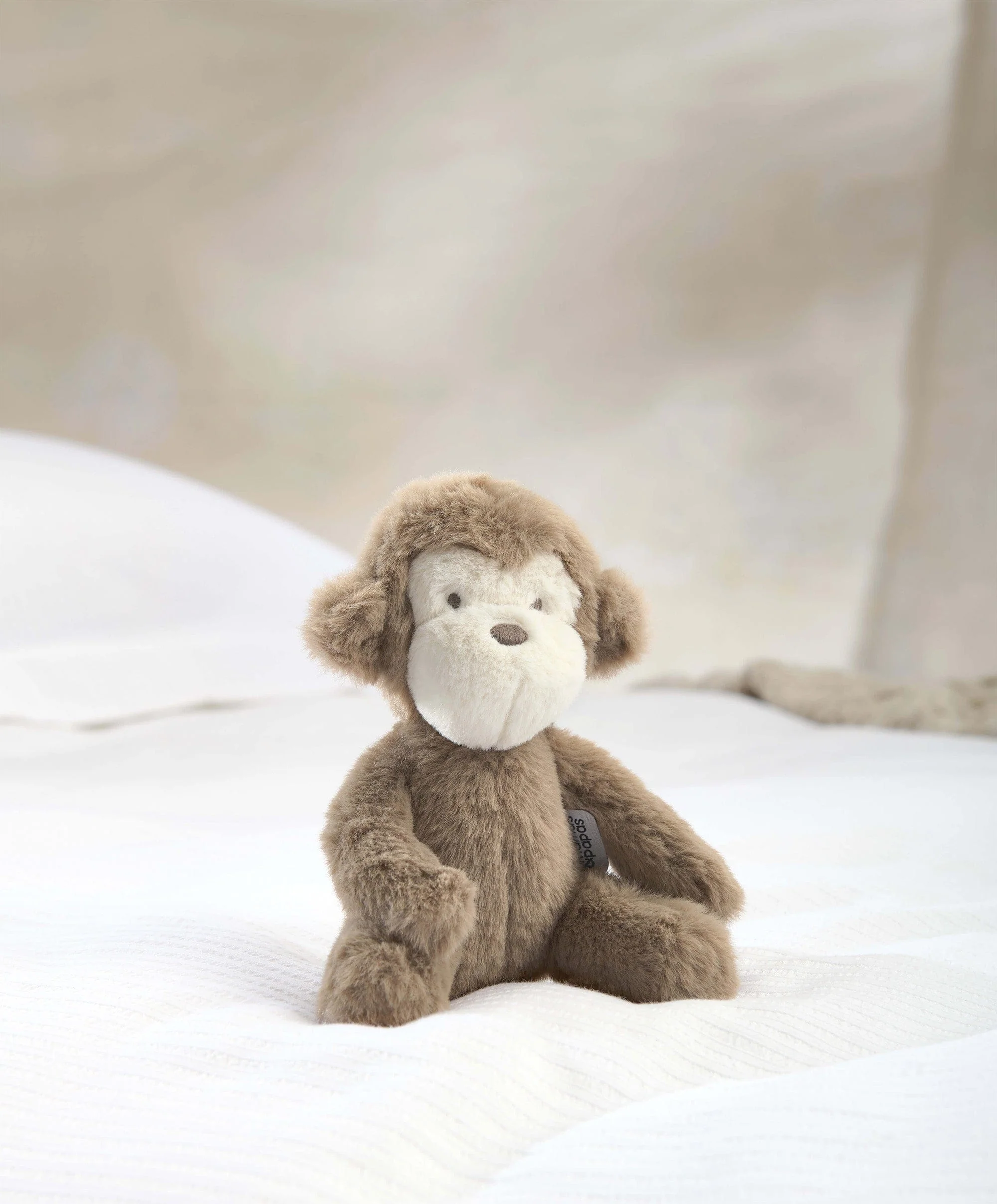 Soft Toy - Small Beanie Monty Monkey - Image 5