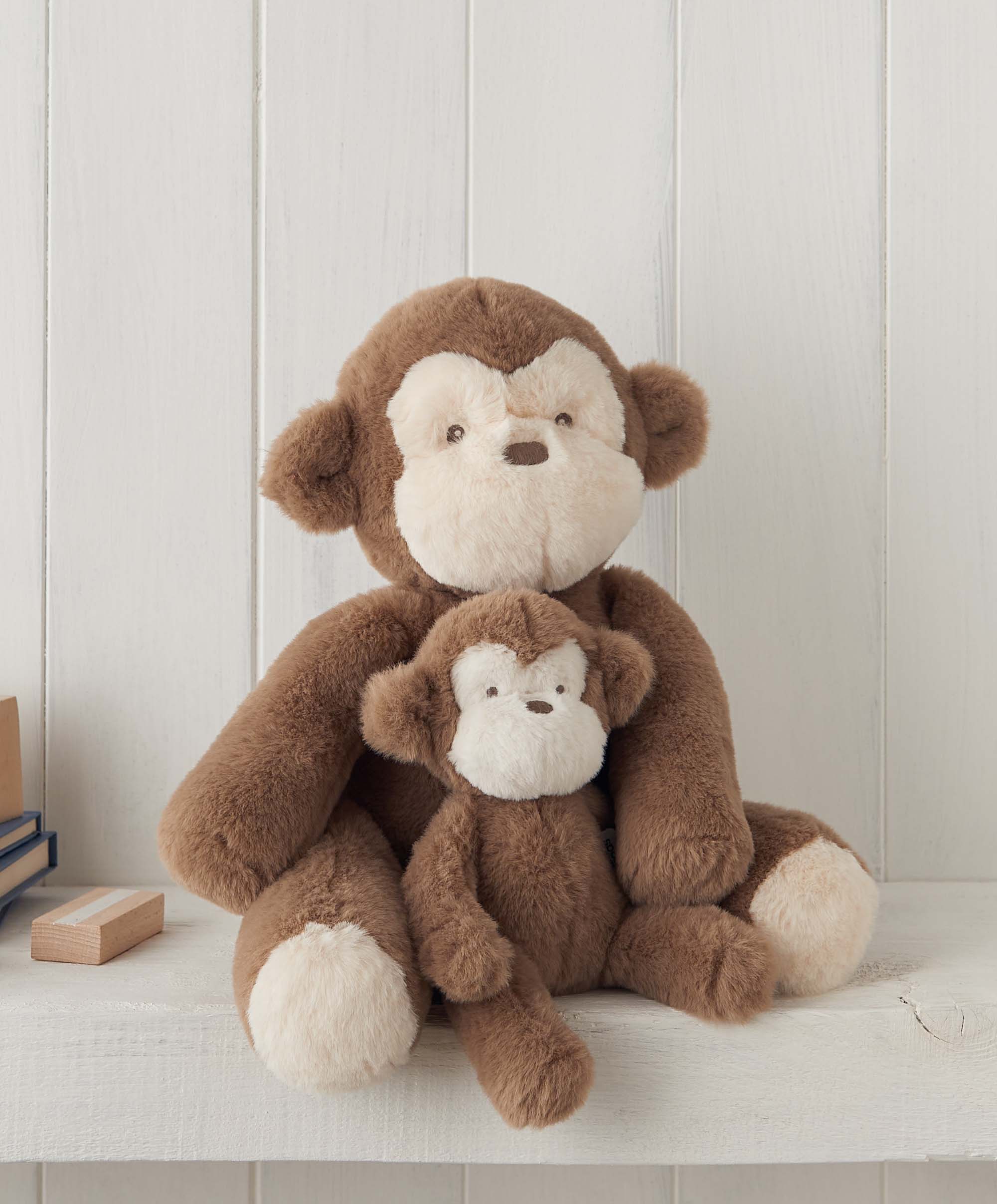 Soft Toy - Small Beanie Monty Monkey - Image 8