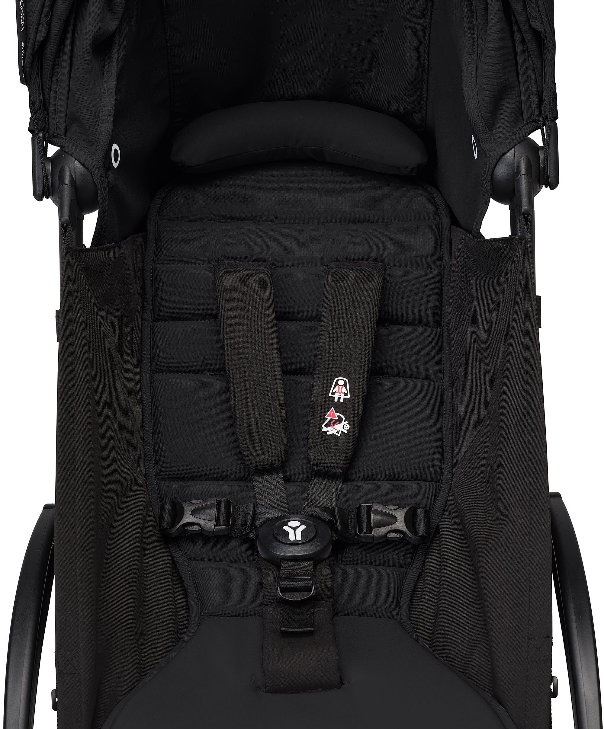 Stokke® YOYO³ Stroller from 6 months - Black/Black - Image 3
