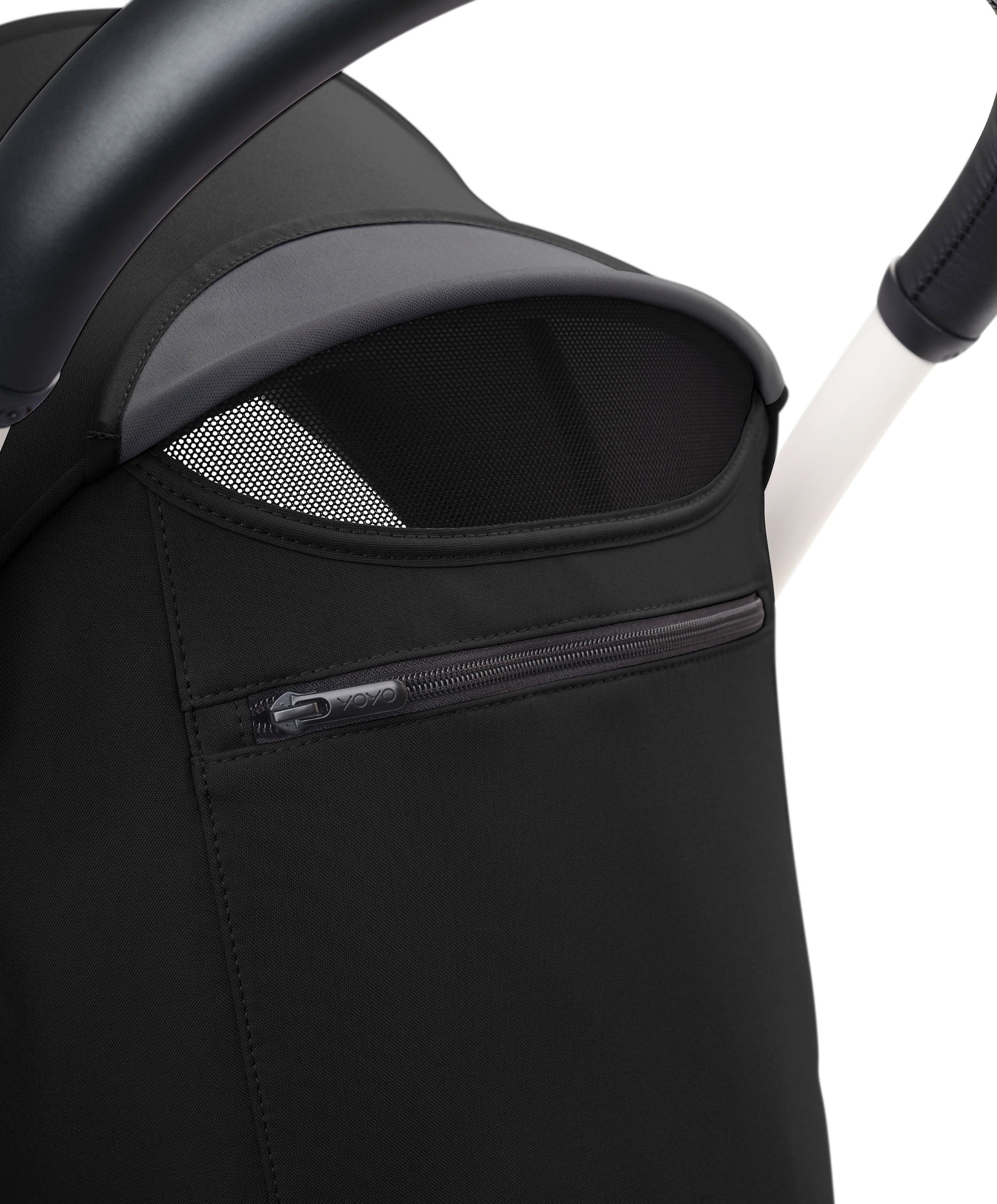 Stokke® YOYO³ Stroller from 6 months - Black/Black - Image 4