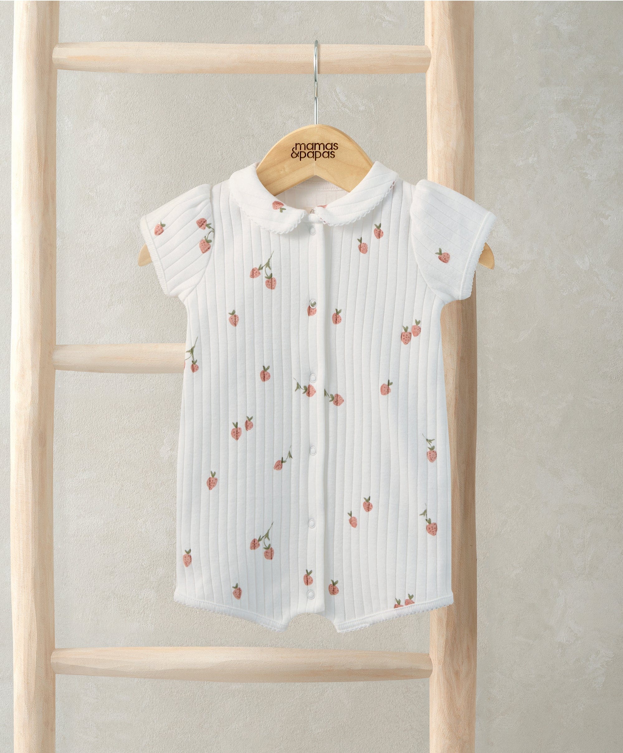 Strawberry Shortie Romper