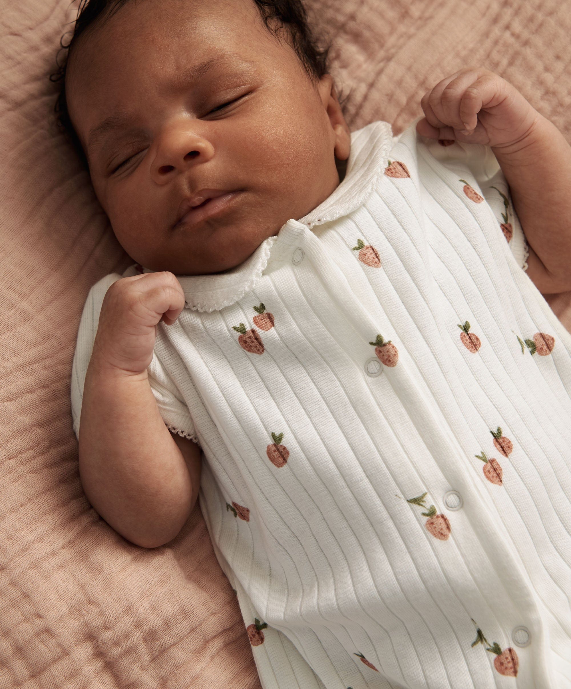 Strawberry Shortie Romper - Image 3