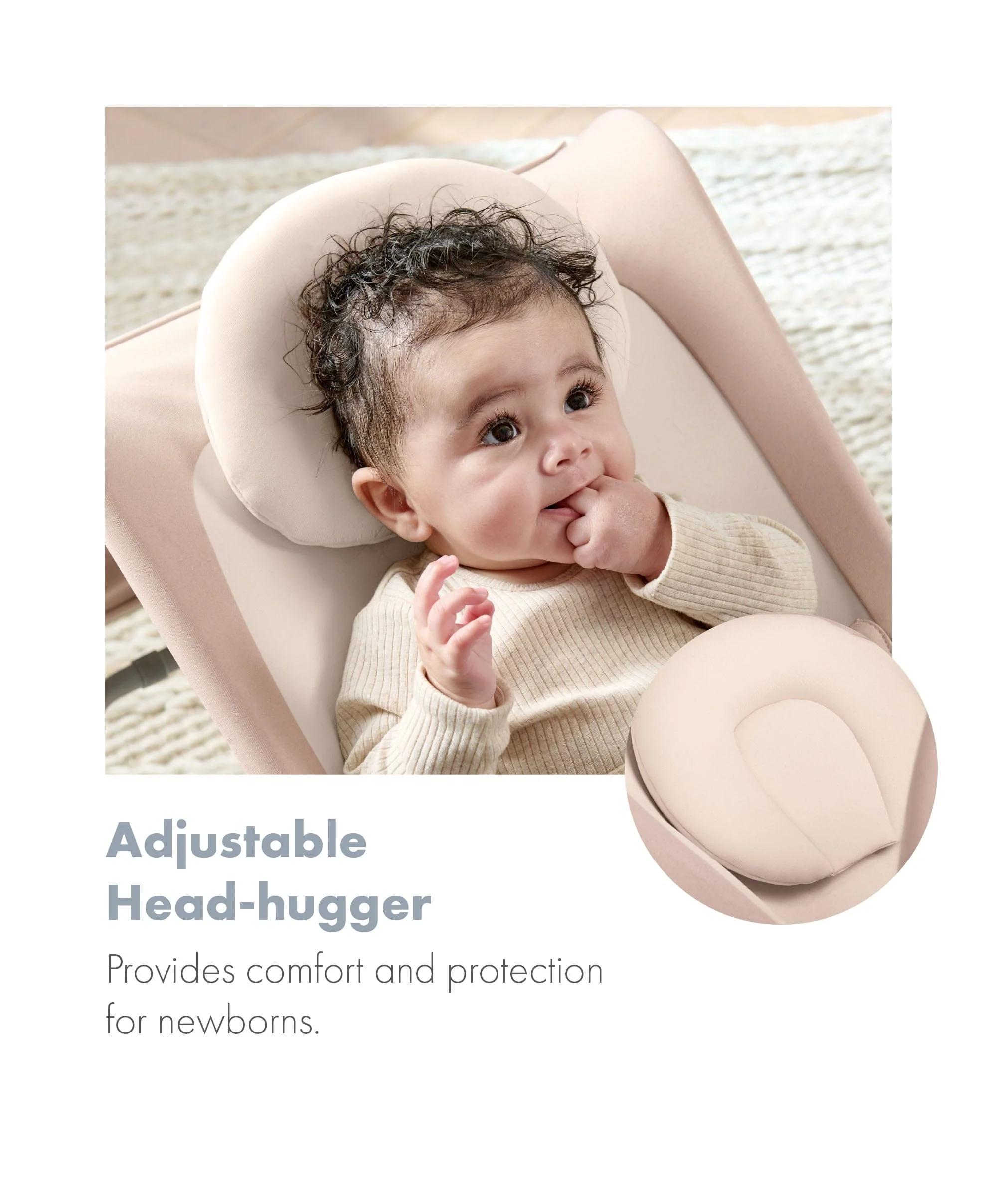 Tempo 3-in-1 Rocker/Bouncer - Blush - Image 16
