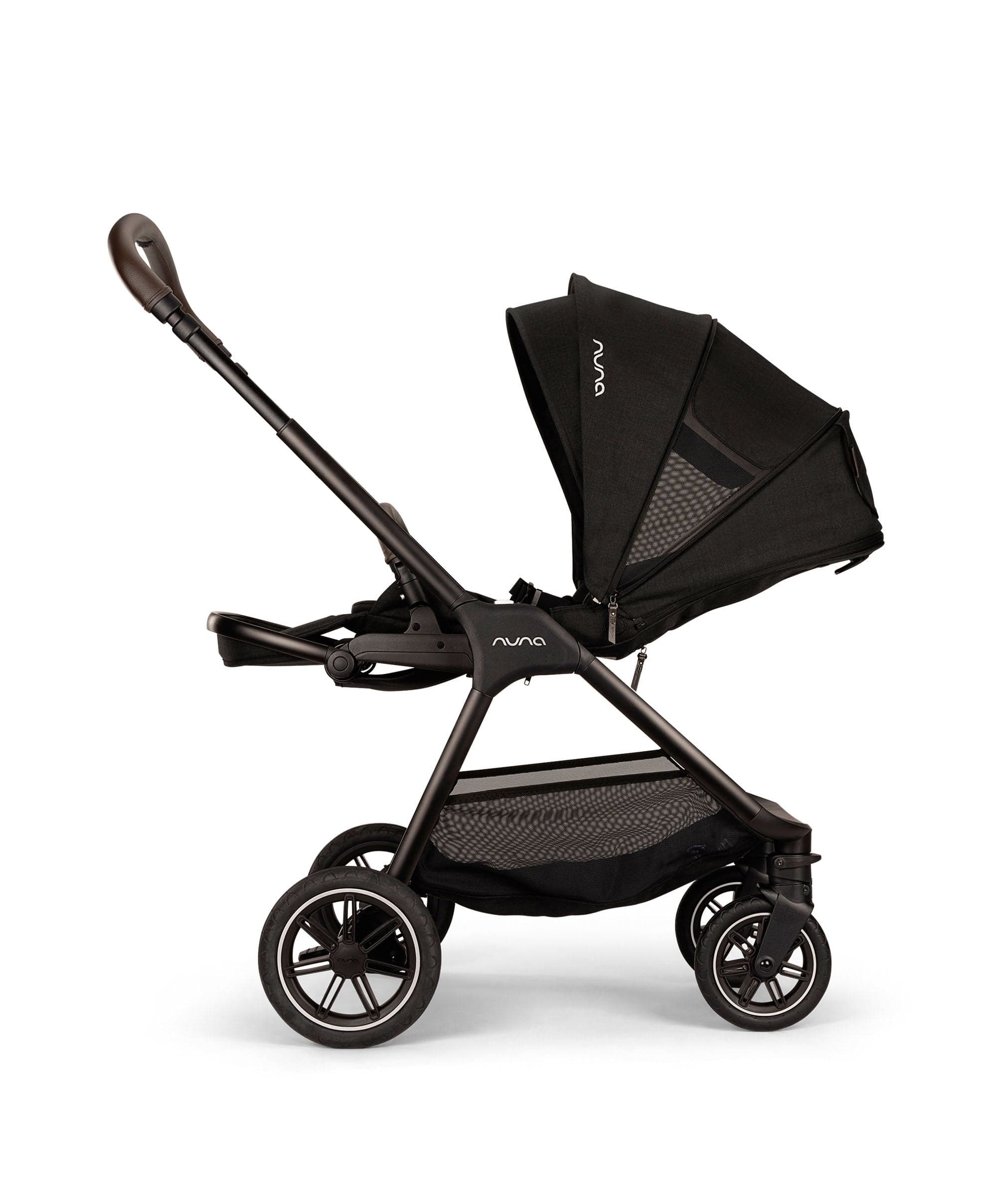 Nuna TRIV Next Urbn Pushchair Bundle with PIPA Urbn Car Seat & LYTL Carrycot - Caviar - Image 3