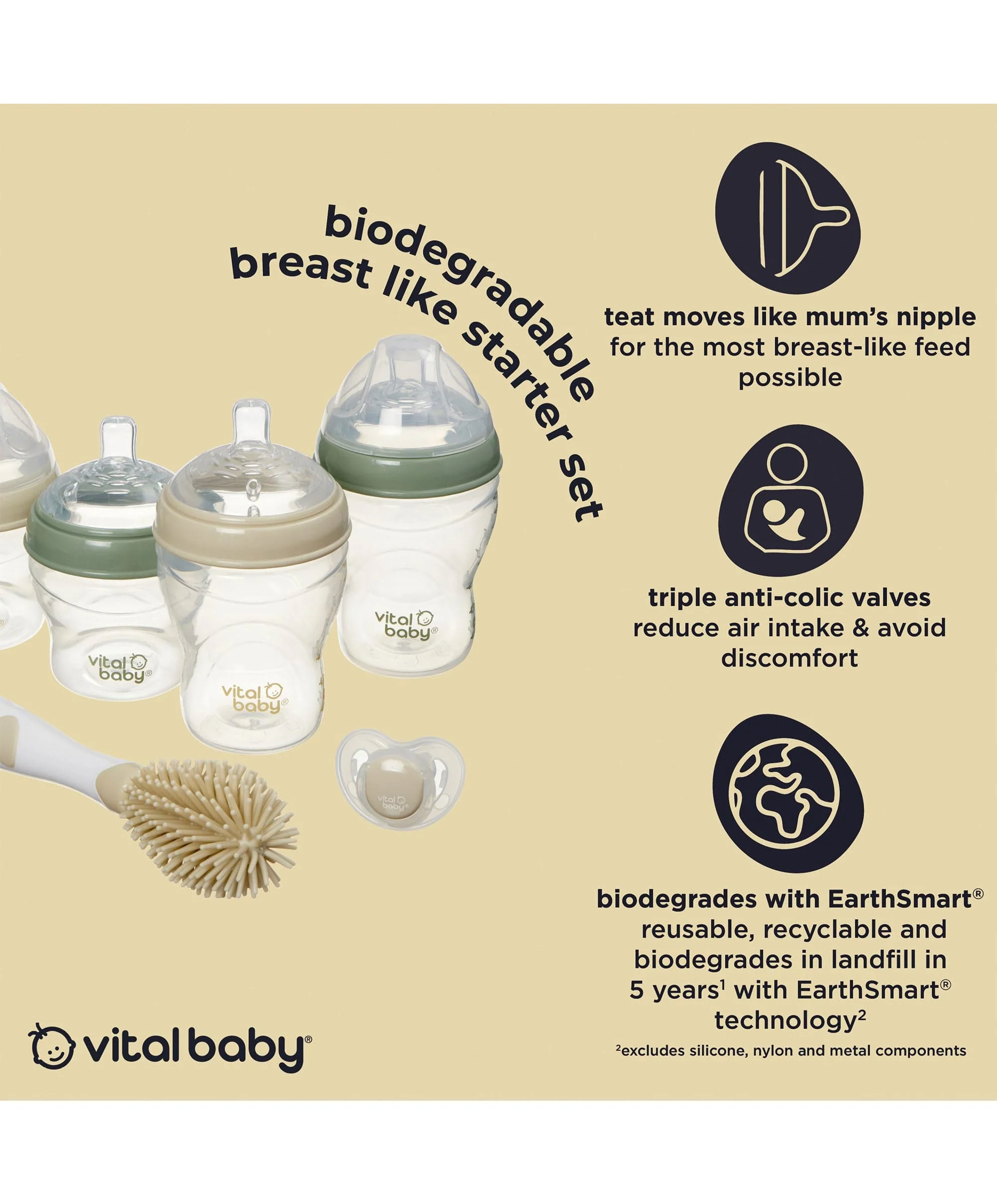 Vital Baby Nurture breast like starter set - Image 3