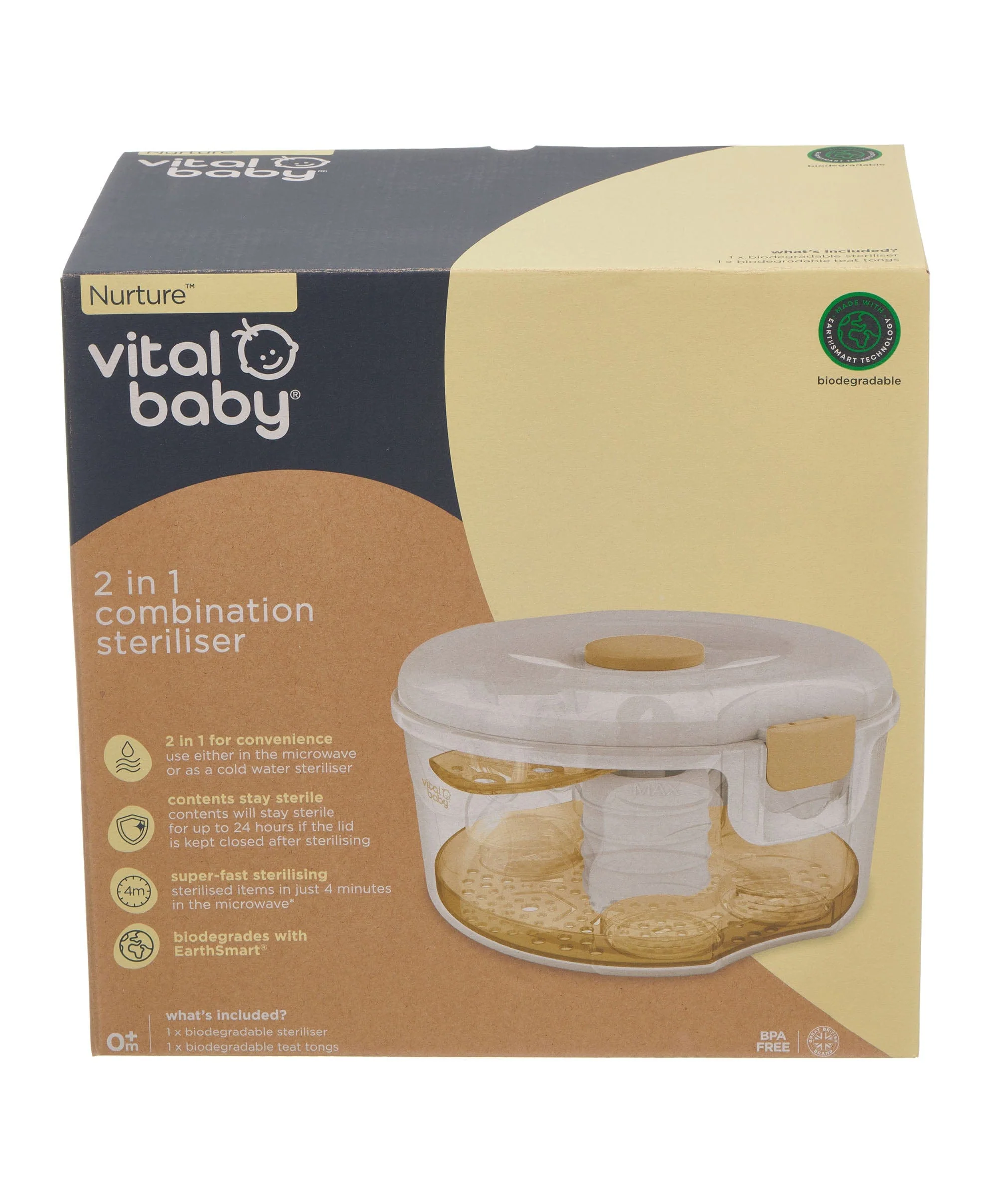 Vital Baby Nurture 2 in 1 combination steriliser - Image 8