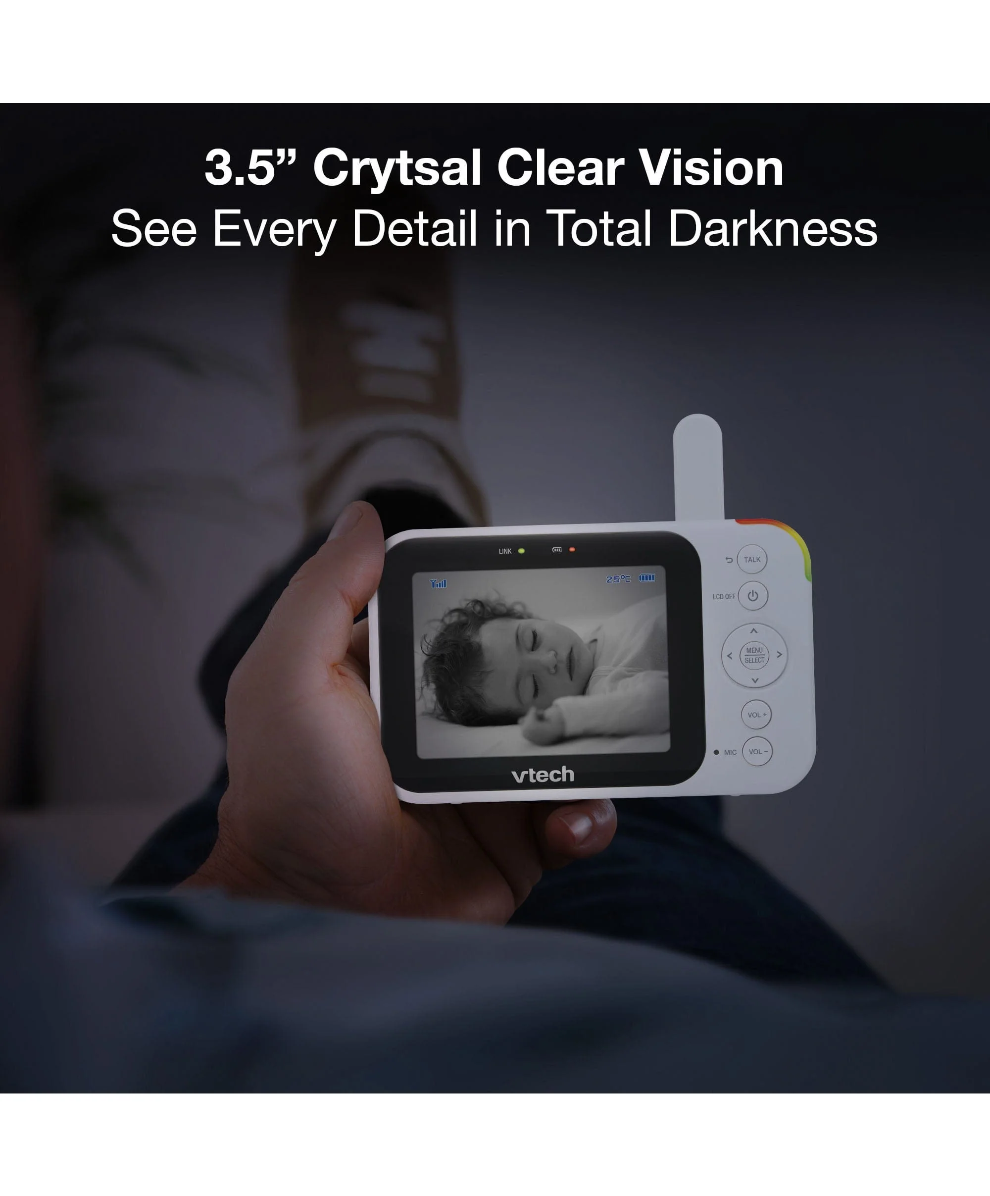 VTech VM4263 3.5 Inch Video Monitor - Image 5