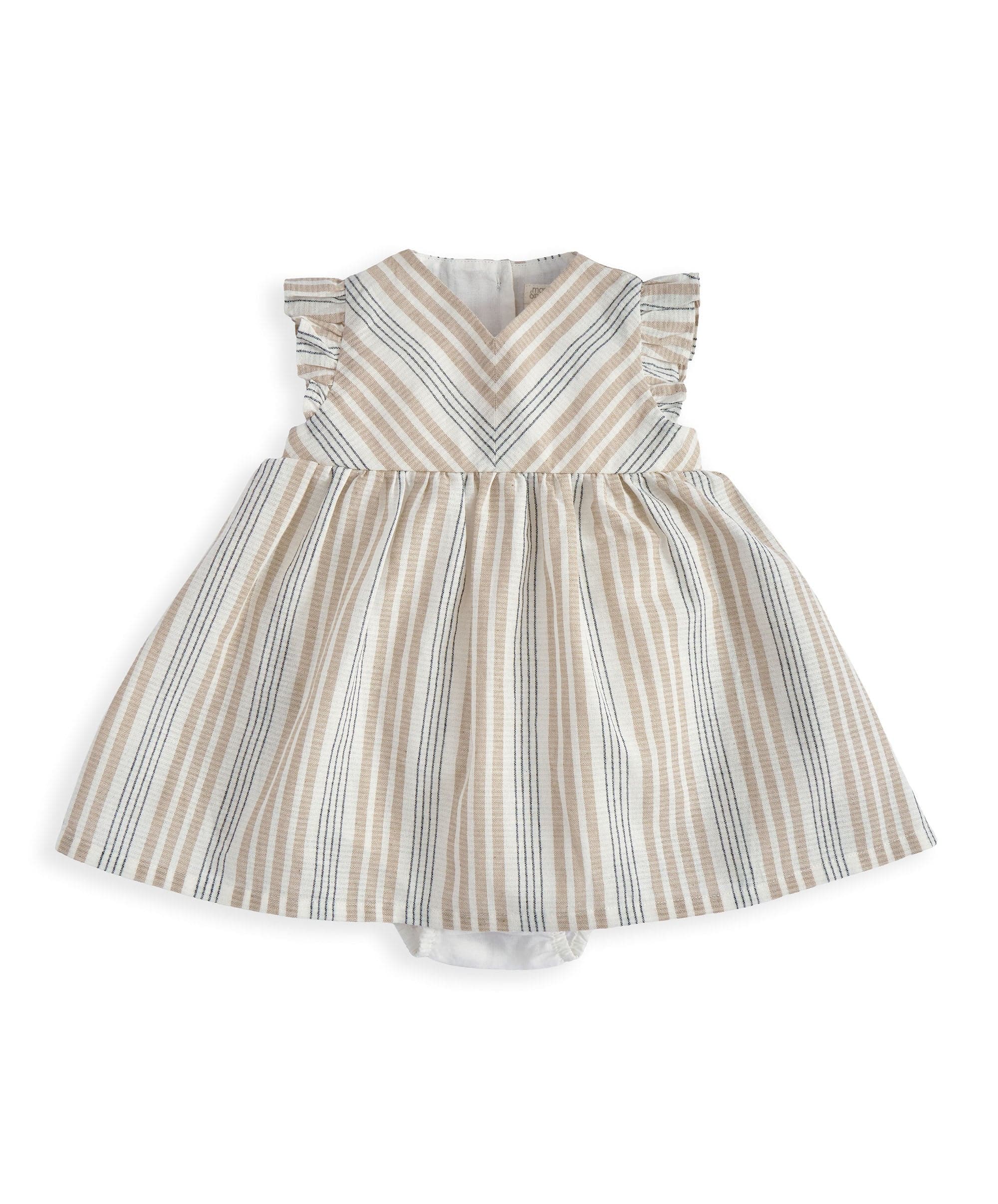 Woven Stripe Dress - Image 2